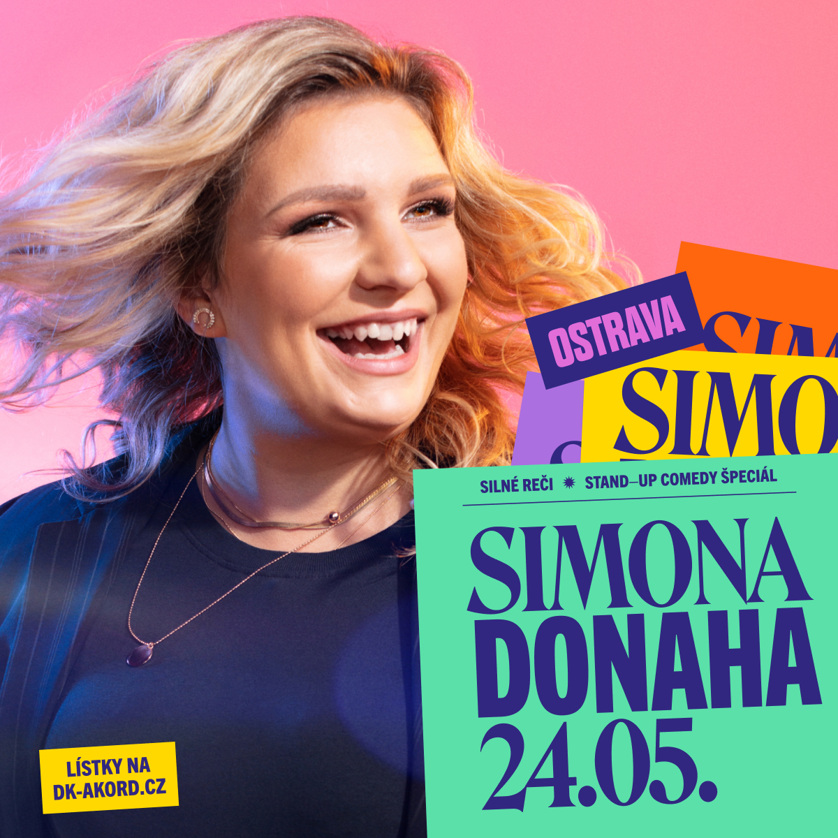 Simona Donaha Stand Up Comedy špeciál Dk Akord Ostrava