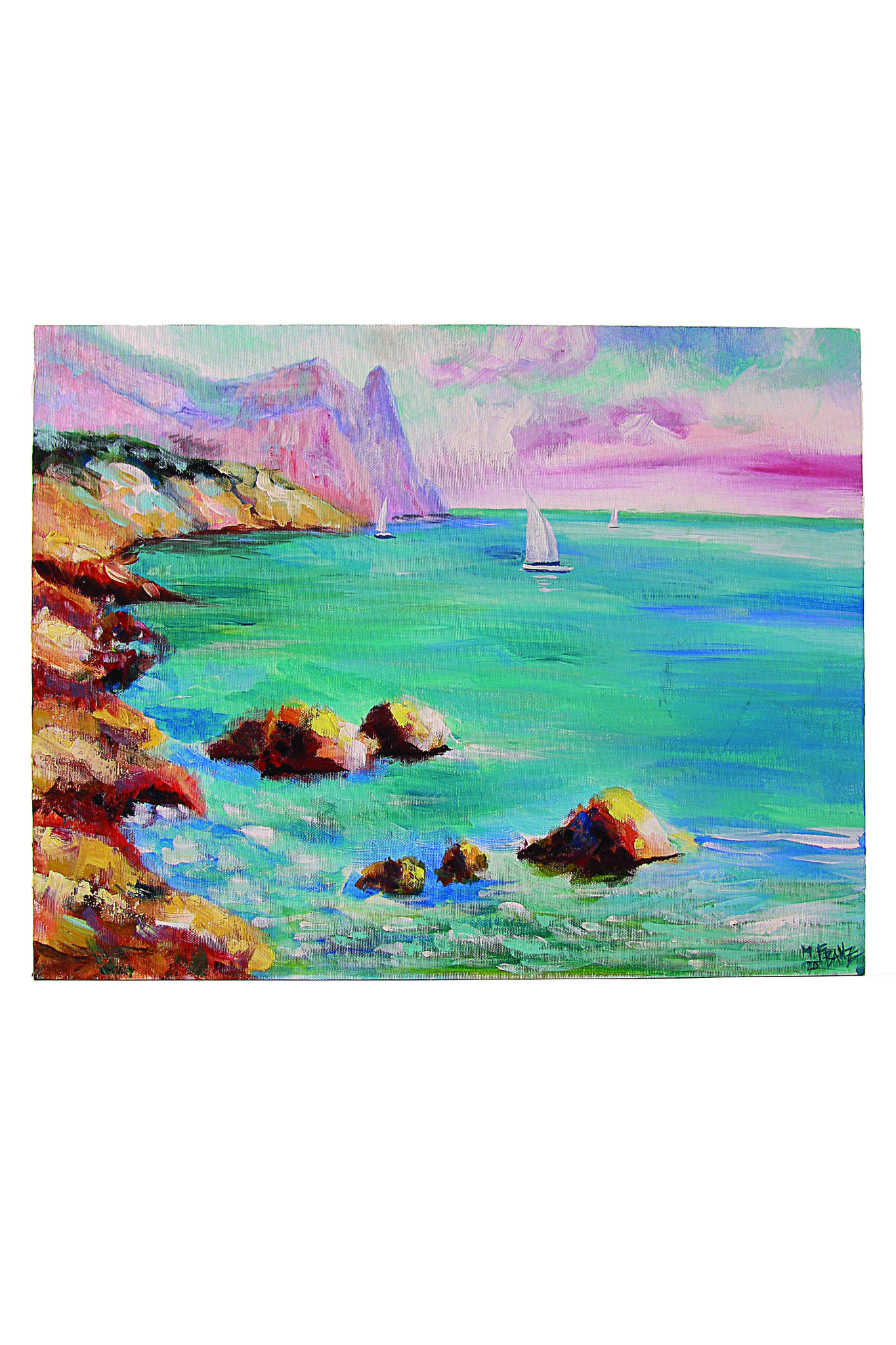 Výstava obrazů | Mezi horami a mořem