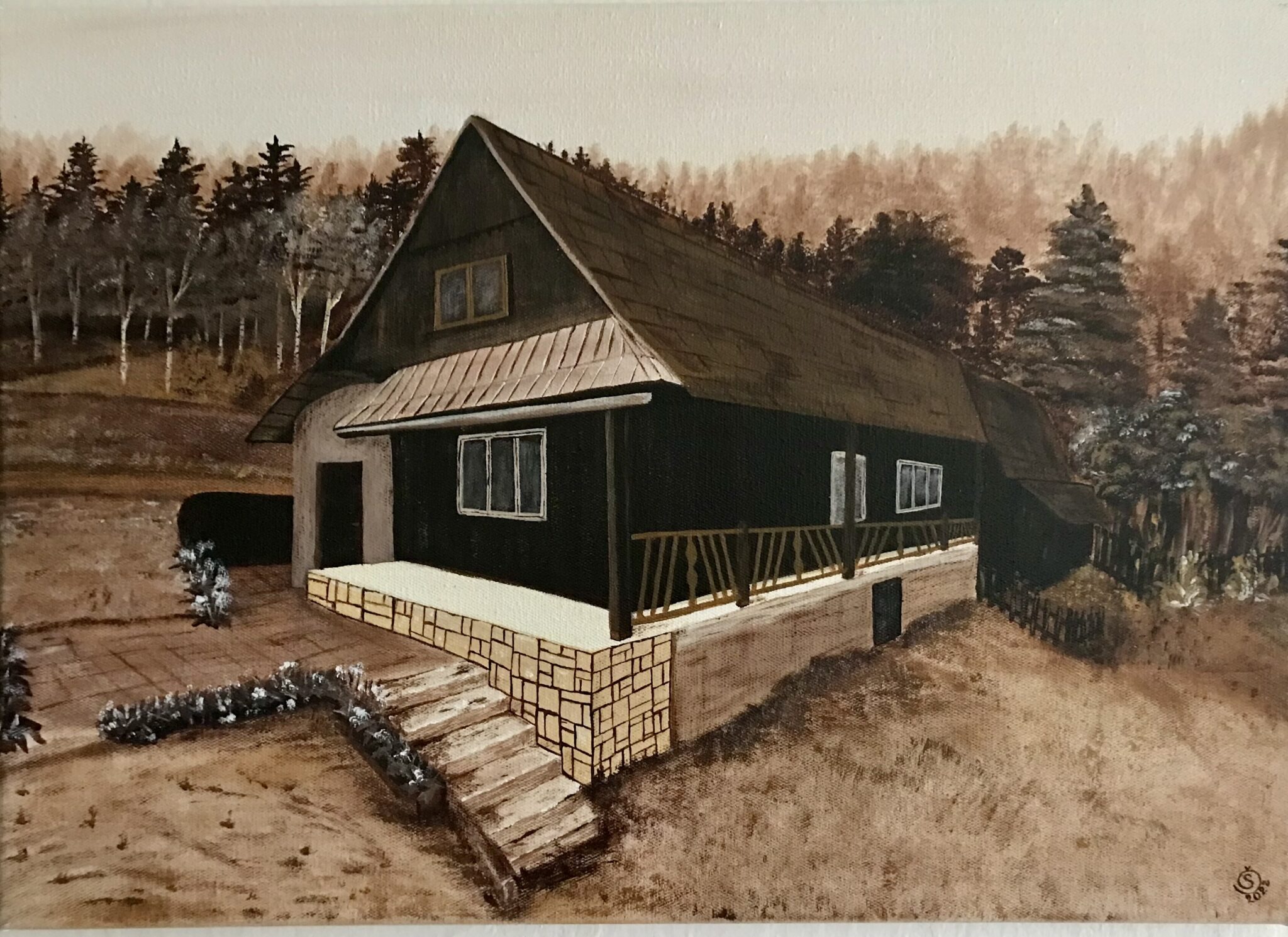 Výstava obrazů Šárky Osmánkové