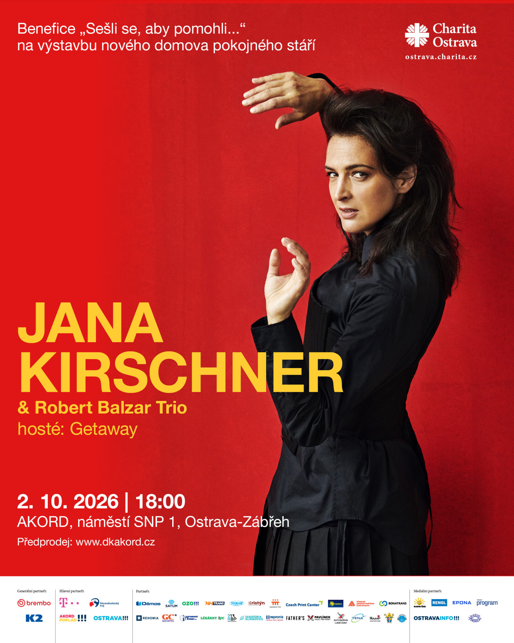 Jana Kirschner & Robert Balzar Trio – Sešli se, aby pomohli…